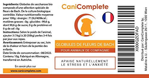 CaniComplete Calming aid for nervous Dogs, Cats, Bach Pet Rescue Remedy - against fear, stress, storms, fireworks, ENG instructions on 3rd Pic - Image 5