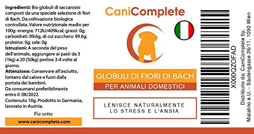 CaniComplete Calming aid for nervous Dogs, Cats, Bach Pet Rescue Remedy - against fear, stress, storms, fireworks, ENG instructions on 3rd Pic - Image 6