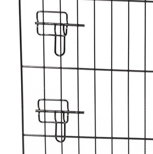 Carlson Secure and Compact Single Door Metal Dog Crate, Large - Image 3