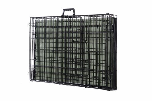 Confidence Pet Deluxe 2 Door Dog Cage Crate with Bed - Image 8