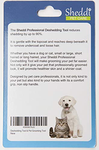 Deshedding & Pet Grooming Tool, Suitable of Dogs & Cats With Short, Medium or Long Hair. Significantly Reduces Shedding in just Minutes. É - Image 6