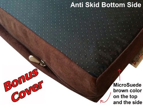 dogbed4less Ultimate Memory Foam Dog Bed, Orthopedic Joint Relief for Small Medium to Extra Large Dogs with Waterproof Liner and Durable Machine Washable Pet Bed Cover - Image 4