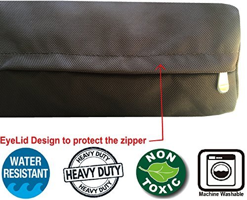 dogbed4less Ultimate Memory Foam Dog Bed, Orthopedic Joint Relief for Small Medium to Extra Large Dogs with Waterproof Liner and Durable Machine Washable Pet Bed Cover - Image 6