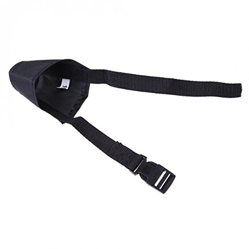 Doggie Style Store Black Soft Nylon Dog Puppy Pet Muzzle Bark Mouth Anti Bite Adjustable Comfortable Snout Mask - Image 6