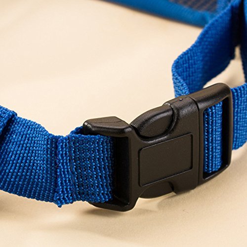 Doggie Style Store Blue Soft Mesh Dog Pet Muzzle Nylon Bark Mouth Anti Bite Adjustable Comfortable Snout Mask - Image 4