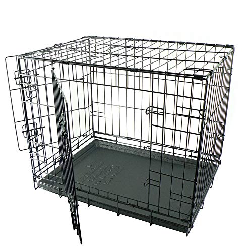 Dogit 2 Door Wire Home, Black, Small - Image 3