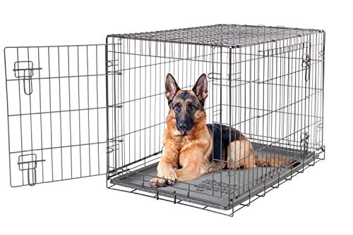 Dogit 2 Door Wire Home, Black, Small - Image 4