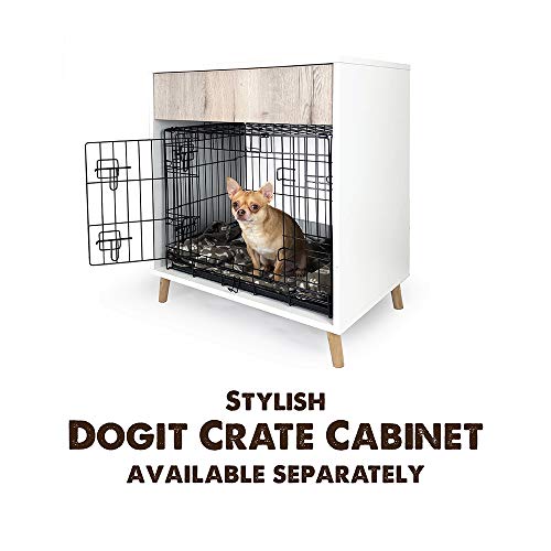 Dogit 2 Door Wire Home, Black, Small - Image 5