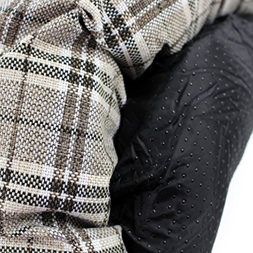 Easipet Jute Orthopaedic Soft Dog Bed in Plaid - Image 6