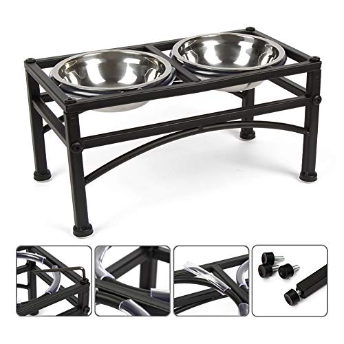 Funkeen Elevated Dog Bowls Pet Feeder - Image 3