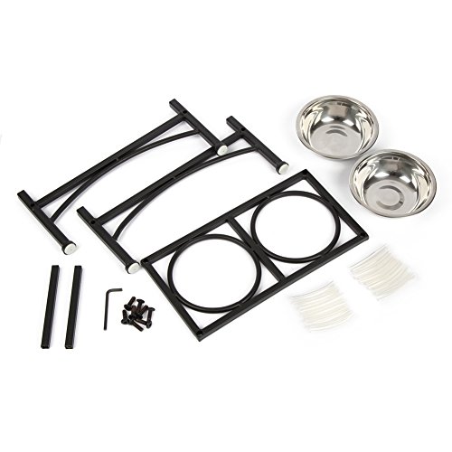 Funkeen Elevated Dog Bowls Pet Feeder - Image 4