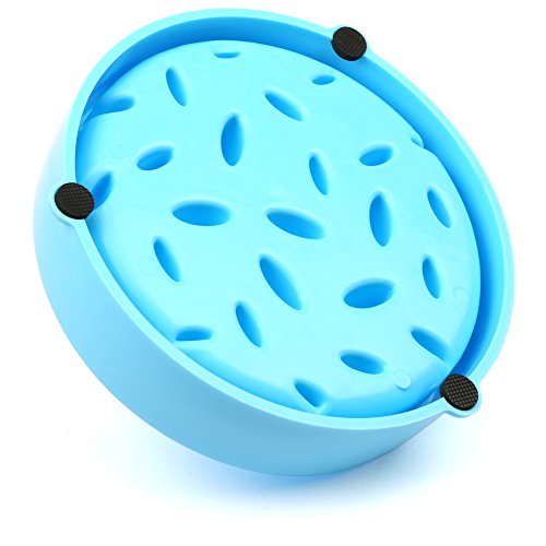 H&S Slow Feeder Dog Bowl - Slow Eating Dog Bowl - Interactive Feeder - Slow Down Feed Dog Cat Feeding Bowl - Pet Bloat Stop Dog Bowl - Image 4