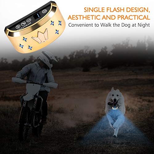 HVRSTVILL Anti Barking Dog Collar, Stop Barking Device for Small Medium Large Dog, NO SHOCK Safely and Humane with Sound & Vibration, Rechargeable No Bark Dog Training Collar, Adjustable Belt 7-55kg - Image 6