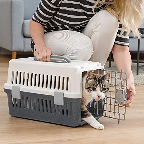 Iris Ohyama transport case with removable trough for dogs and cats up to 5 kgs - Air Travel Pet Carrier - Image 4