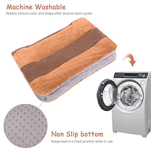 JoicyCo Dog Bed Crate Pad Mat 36/42/47 in Anti-Slip 100% Washable Dog Mattress Pets Kennel Pads - Image 4