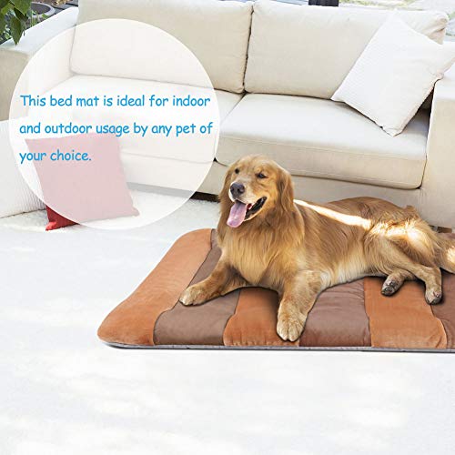 JoicyCo Dog Bed Crate Pad Mat 36/42/47 in Anti-Slip 100% Washable Dog Mattress Pets Kennel Pads - Image 6