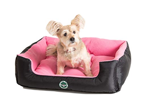 Loving Care Pet Products Ultra Supreme Lounger Style Pet Bed. Removable/Reversible Pillow. Soft Microfibre interior, Durable Water Resistant Exterior. Completely Machine Washable. Highest Quality Materials. 4 Colours available in 3 sizes - Image 4