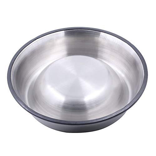 MLife Stainless Steel Dog Bowl with Rubber Base for Small and Medium Dogs, Pets Feeder Bowl and Water Bowl Perfect Choice (set of 2) - Image 4