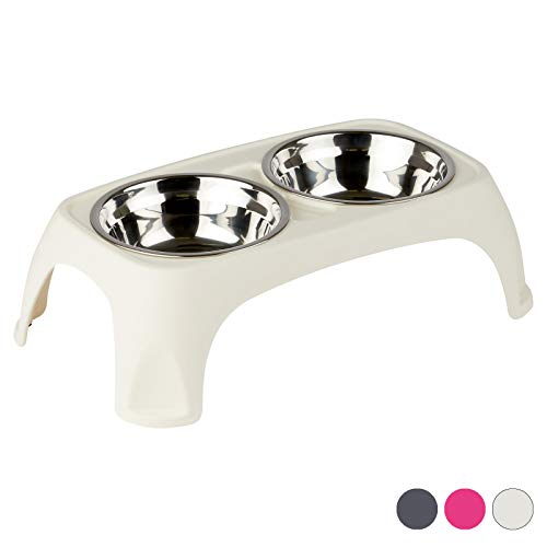 Me and My Pets Medium Twin Raised Feeding Bowl - Image 3