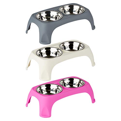 Me and My Pets Medium Twin Raised Feeding Bowl - Image 5