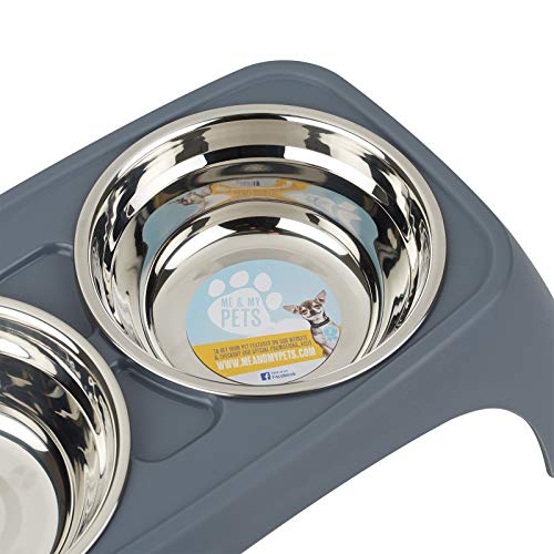 Me and My Pets Medium Twin Raised Feeding Bowl - Image 7