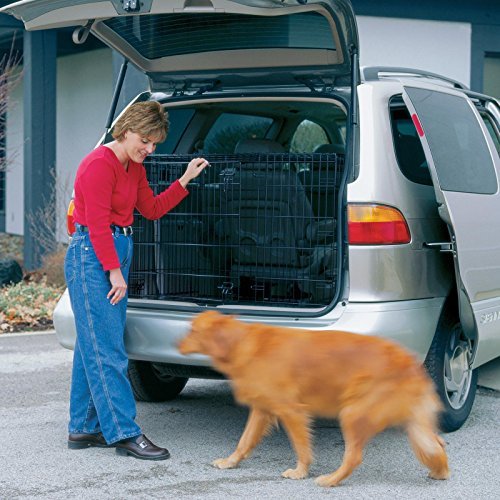 MidWest Life Stages Folding Metal Dog Crate - Image 4