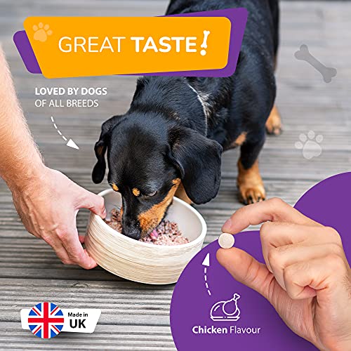 Furever Friendz Natural Dog Calming Tablets for Dogs - 120 Dog Anxiety Relief Supplements - Calming Dog Relieves Stress related to Fireworks, Loud Noises, Travel Sickness, Separation & Aggression - Image 6