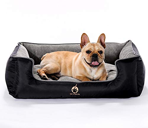 On Paws ‘Sleep Well Lounger’ Premium Quality Pet Bed (5 Sizes & Choice of Colours available) Teflon Protected, Machine washable, Detachable Covers - Image 6