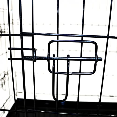 Oypla 36" Folding Metal Dog Cage Puppy Transport Crate Pet Carrier - Image 8