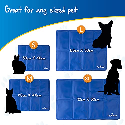 PawPride The Self-Cooling Pet Mat Pad - Pressure-Activated Cool Gel Technology - Help Your Dog Stay Cool On Summer Days and Prevent Overheating and Dehydration – Perfect for Home and Travel - Image 3