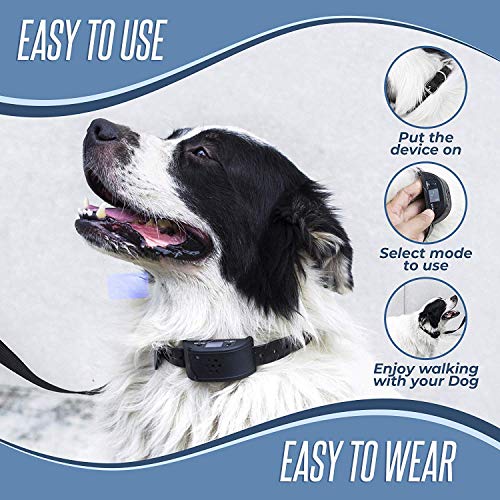 Pet Union No Bark Dog Collar, Stop Dogs Barking with Sound & Vibration, Humane (No Shock or Harmful Sprays) Rechargeable Anti Bark Dog Training Collar - Image 7