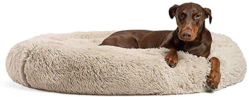 Segle Deluxe Soft Washable Dog Pet Warm Cuddle Bed Cushion Comfortable Puppy Kitten Pet Cat Pad Dog&Cat Cave 40 * 40CM (Gray) - Image 3