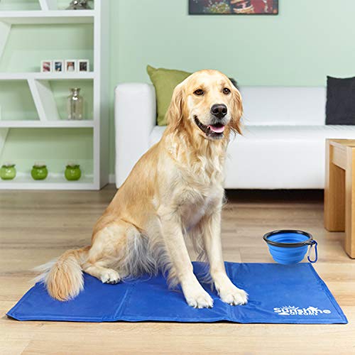 Sunshine Dreams Luxury Large Dog Cooling Mat Scratchproof Bite Resistant Cooling mat for dogs summer - Image 7