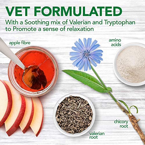 Vet's Best Comfort Calm Calming Dog Supplements | Dog Calming Aid | Promotes Relaxation and Balanced Behaviour | 60 Chewable Tablets - Image 5