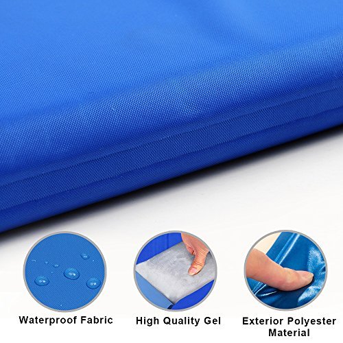Zellar Pet Cooling Mat, Pet Dog Cat Cool Mat Self Cooling - Image 5