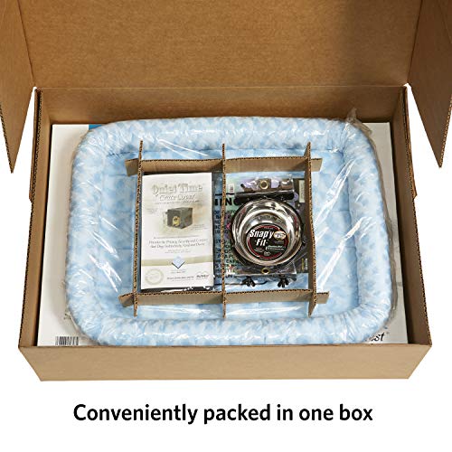 MidWest Homes for Pets iCrate Dog Crate Starter Kit, 24 Inch Dog Crate Kit Ideal for Small Dog Breeds (weighing 13 - 25 Pounds), Includes Dog Crate, Pet Bed, 2 Dog Bowls and Dog Crate Cover (Blue) - Image 4