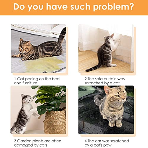 pecute Double Sided Pet Grooming Brush - 2 in 1 Pin & Bristle Soft Brush - Daily Use to Clean Loose Fur & Dirt - Great for Dogs and Cats With Short Medium Long Hair - Image 4