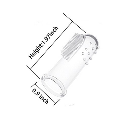 BESTIM INCUK 6-Pack Pet Finger Toothbrushes,Dog Tooth Cleaner Teeth Cleaning Dental Care for Dogs Cats - Image 5