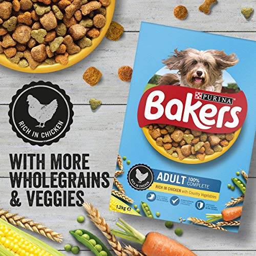 Bakers Adult Dog Food Chicken and Veg, 14kg - Image 4