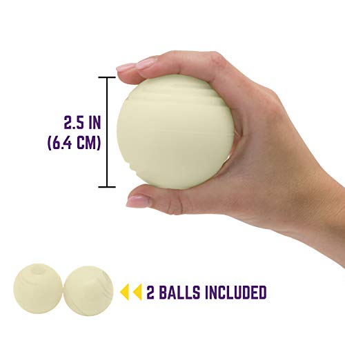 Chew King Ball, 2 Piece Glowing Fetch Ball, Dog Ball Toys, Fits Ball Launcher - Image 8