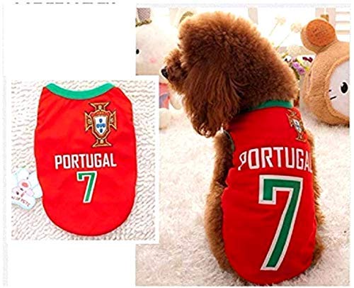EVRYLON Fan costume for animals team soccer microbista ultrà portugal dog l - Image 3