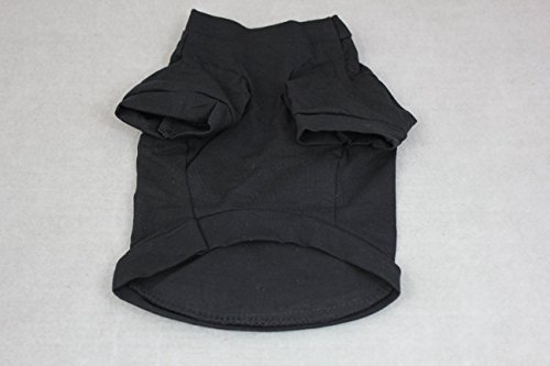 FastPet Dog Football Jersey Shirt Coat Pet Sports Series Clothes Puppy Clothing Black - Image 5