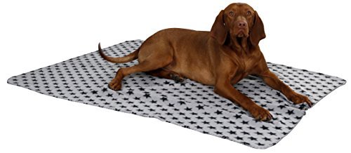 Kerbl Stella Dog Blanket, 140 x 100 cm, Grey - Image 3