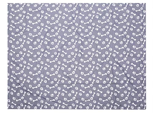 Morezi Waterproof pet blankets: water resistant dog blankets liner, washable, pet cushion warm pet sleep mat suitable for indoor and outdoor - Gray Bone - Image 3