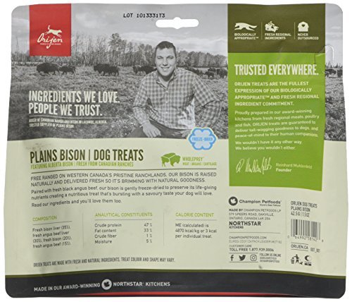 Orijen Plains Bison Dog Treat, 42.5 g - Image 3
