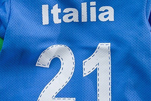 PAWZ Road 2014 Soccer World Cup Pet Football T-shirt Dog Sweater for Italy Sport Jersey - Image 6
