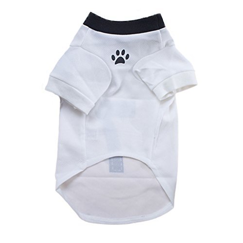PAWZ Road Pet Dog Soccer Clothes Puppy Football T-shirt Dog Sweater for England Home Sport Jersey - Image 3