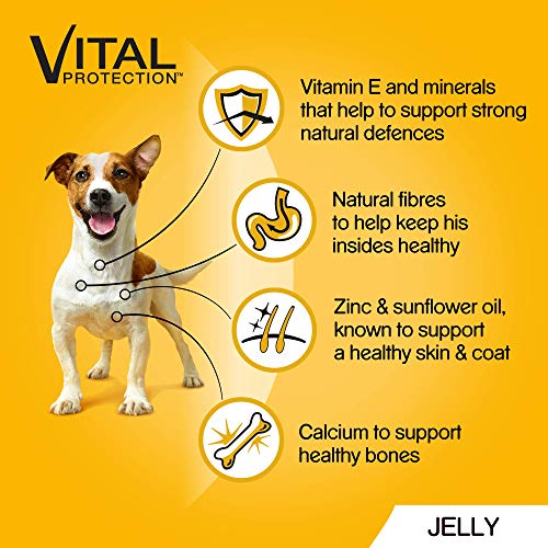 Pedigree Adult Dog Wet Food in Pouch, Mixed Selection in Jelly, 40x100g - Image 5