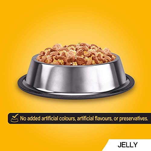Pedigree Adult Dog Wet Food in Pouch, Mixed Selection in Jelly, 40x100g - Image 8