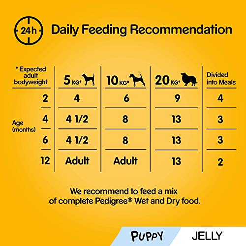 Pedigree Junior, Wet Food for Young Dogs and Puppies, Mixed in Jelly, 24 x 100 g - Image 5